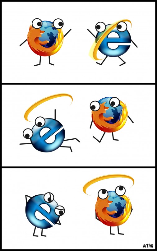 Mozilla vs. Explorer